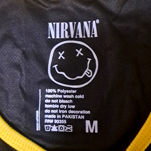 Nirvana tank top jersey unisex - Picture 2 of 3